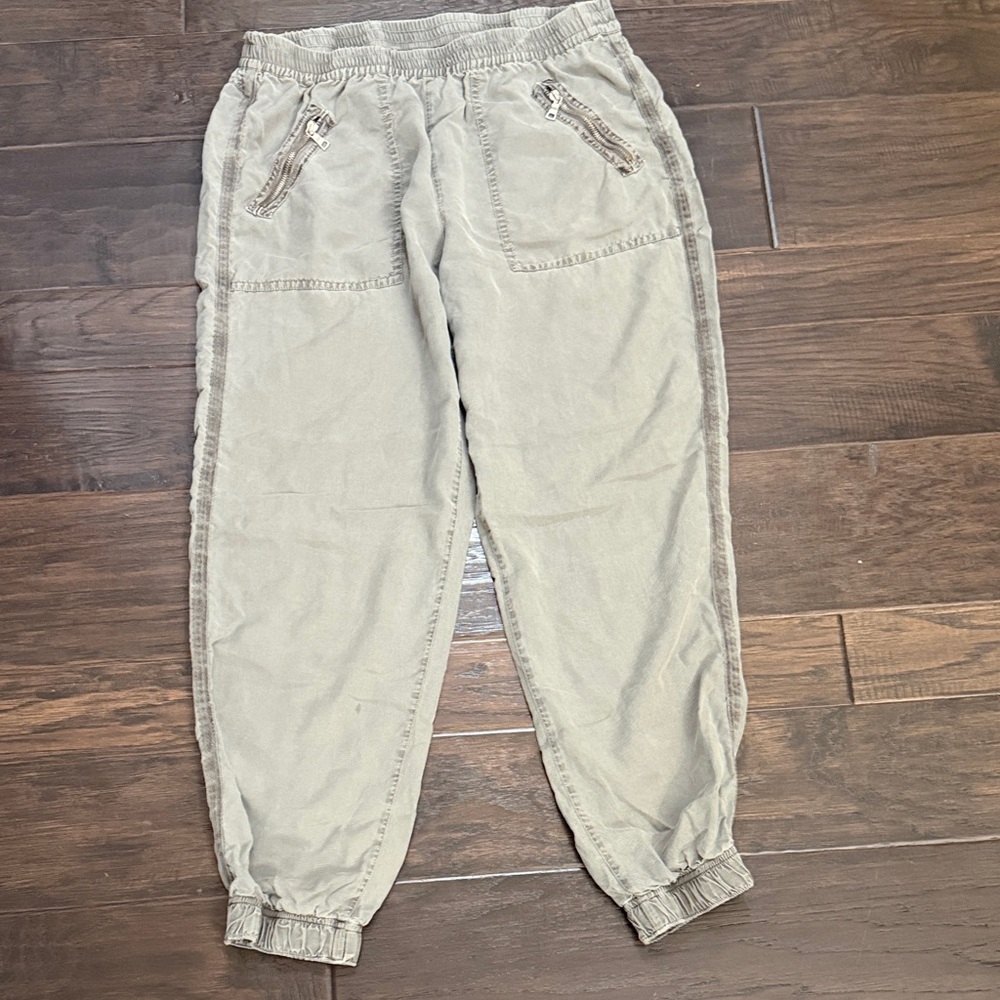 Young Fabulous & Broke Pants Ankle Jogger Light Gray/Green